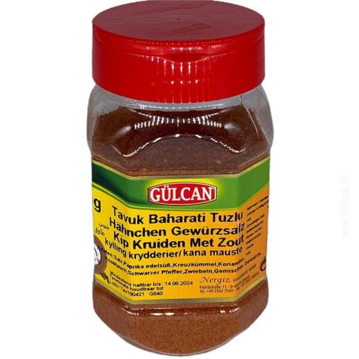 Tavuk Baharati Tuzlu - Hähnchen Gewürzsalz Gülcan 250g