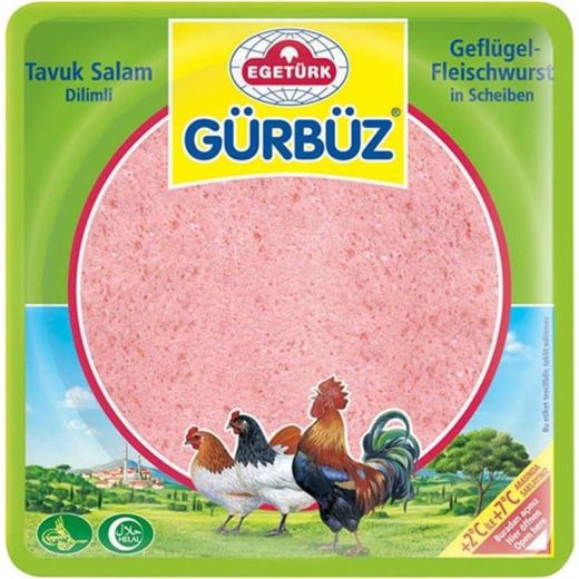 Egetürk Gürbüz Tavuk Dilim Salam - Geflügelfleischwurst 200g