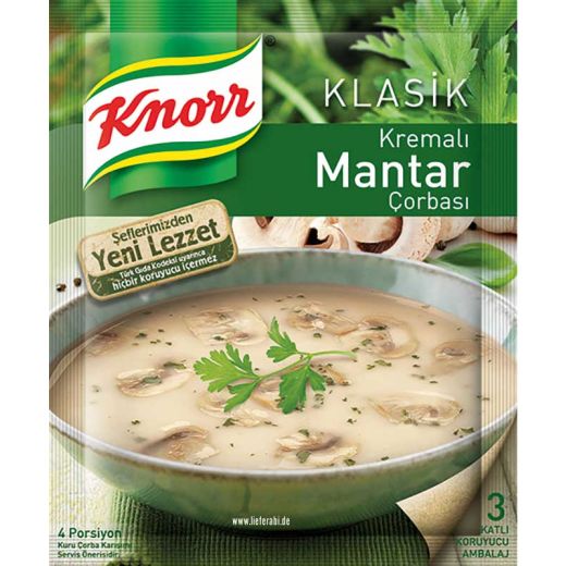 Kremali Mantar Corbasi - Cremige Champignonsuppe 63g Knorr