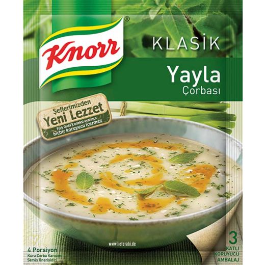 Yayla Corbasi - Suppe mit Reis, Joghurt u. Minze 74g Knorr