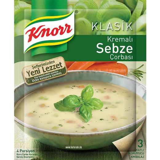 Sebze Corbasi Suppe - Gemüse-Creme Suppe 65g Knorr