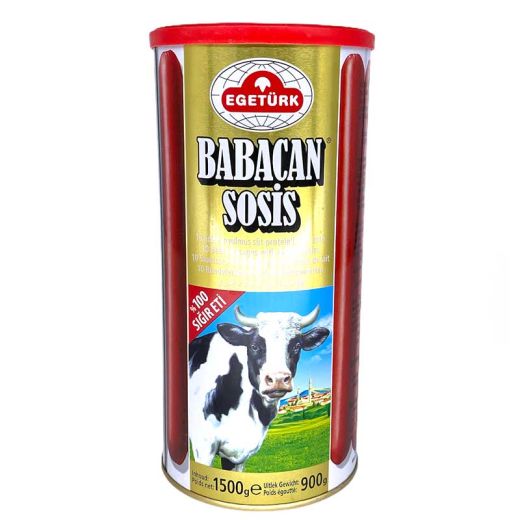 Babacan Sosis - W&uuml;rstchens Rind 1500g Eget&uuml;rk