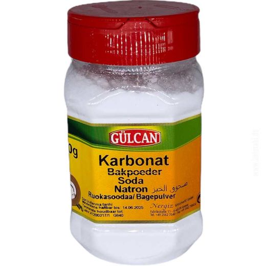 Karbonat -Natron - Backpulver 400g G&uuml;lcan