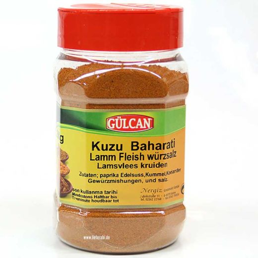 Kuzu Baharati - Gewürzsalz für Lammfleisch Gülcan 200g